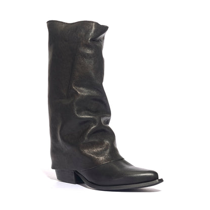 DOLCE MODA TEXAS 02 NERO L. Stivaletti Donna 