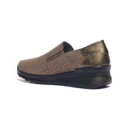 EVA 1762 TAUPE Sneakers Donna 