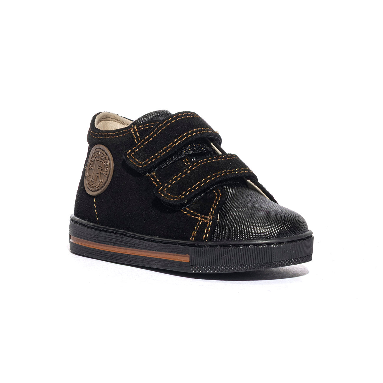 FALCOTTO 0012014604.A6.1A08 BLACK BROWN Sneakers Bambino 