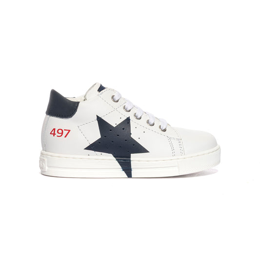 FALCOTTO 0012015331.01.1N27 WHITE BLUE Sneakers Bambino 