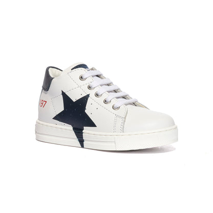 FALCOTTO 0012015331.01.1N27 WHITE BLUE Sneakers Bambino 