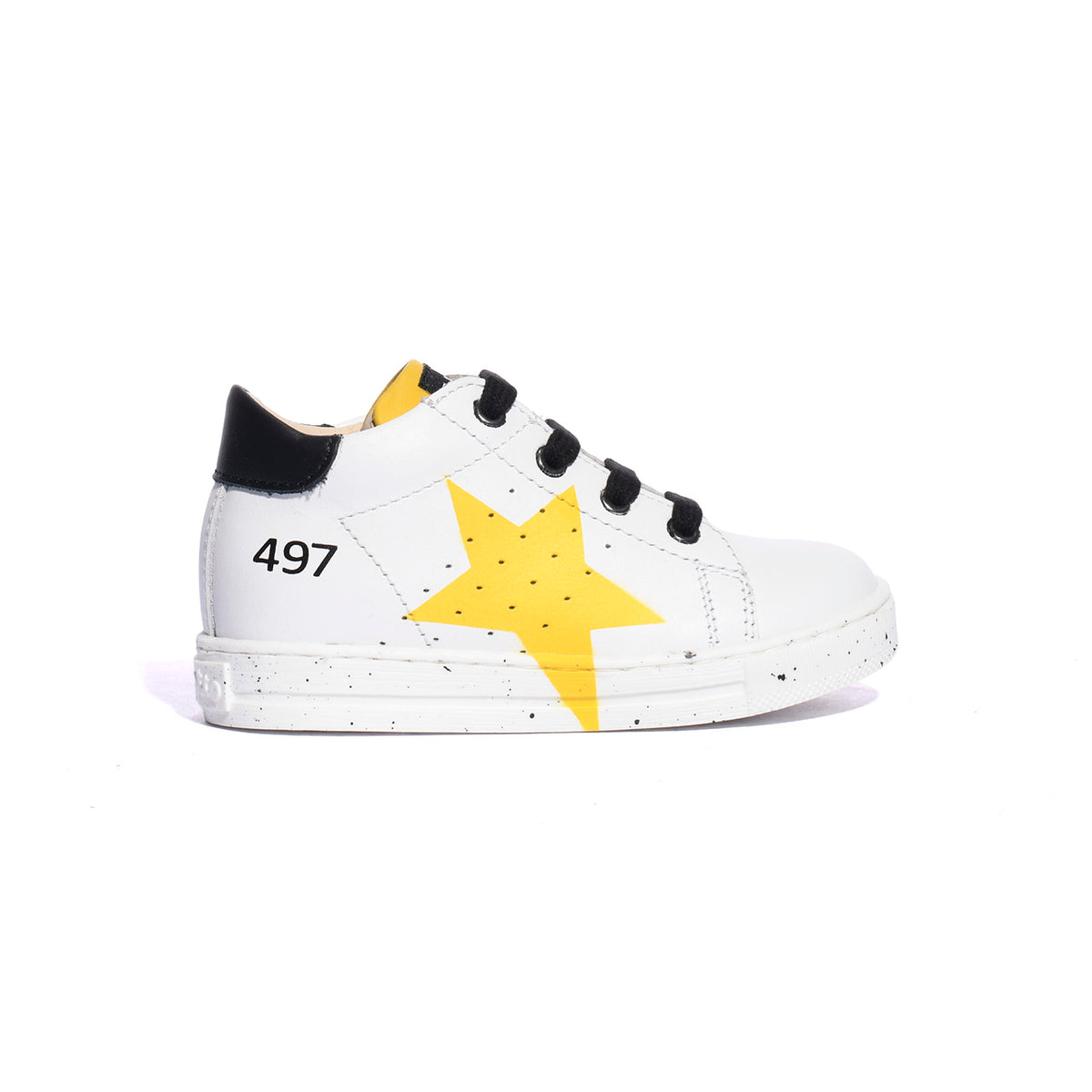 FALCOTTO 0012015331.01.2N15 WHITE YELLOW BLACK Sneakers Bambino 