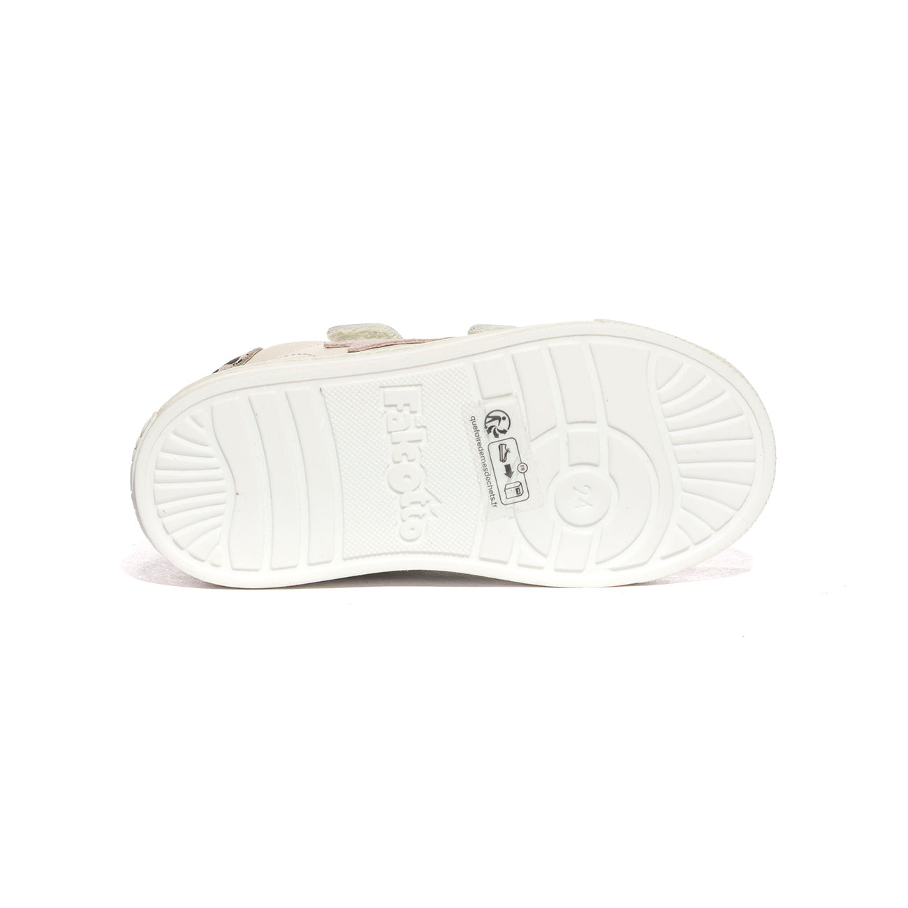 FALCOTTO 0012015350.A6.2N13 MILK PLATINUM Sneakers Bambina 