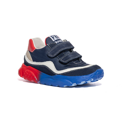 FALCOTTO 0012016131.35.2C04 NAVY MILK RED Sneakers Bambino 