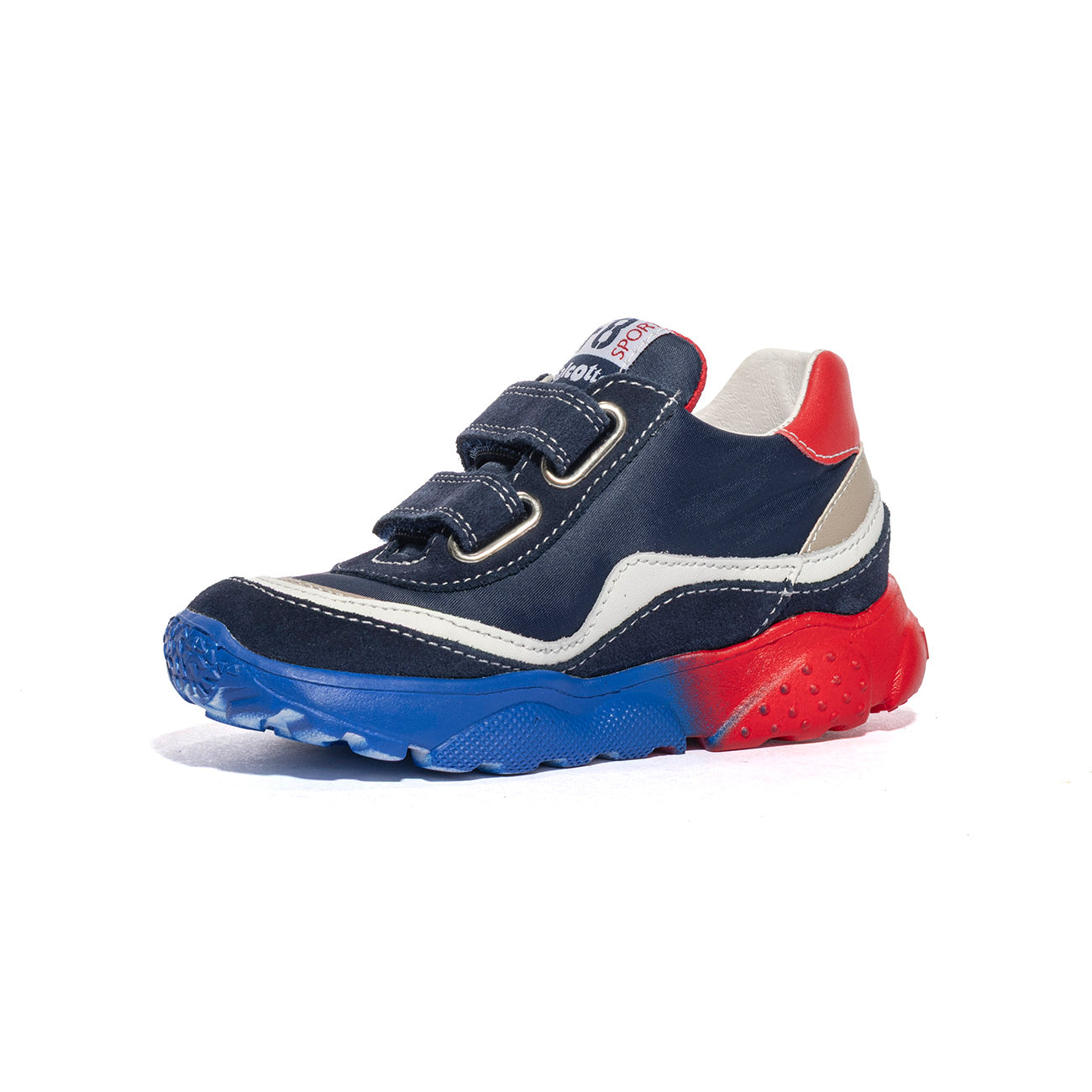 FALCOTTO 0012016131.35.2C04 NAVY MILK RED Sneakers Bambino 