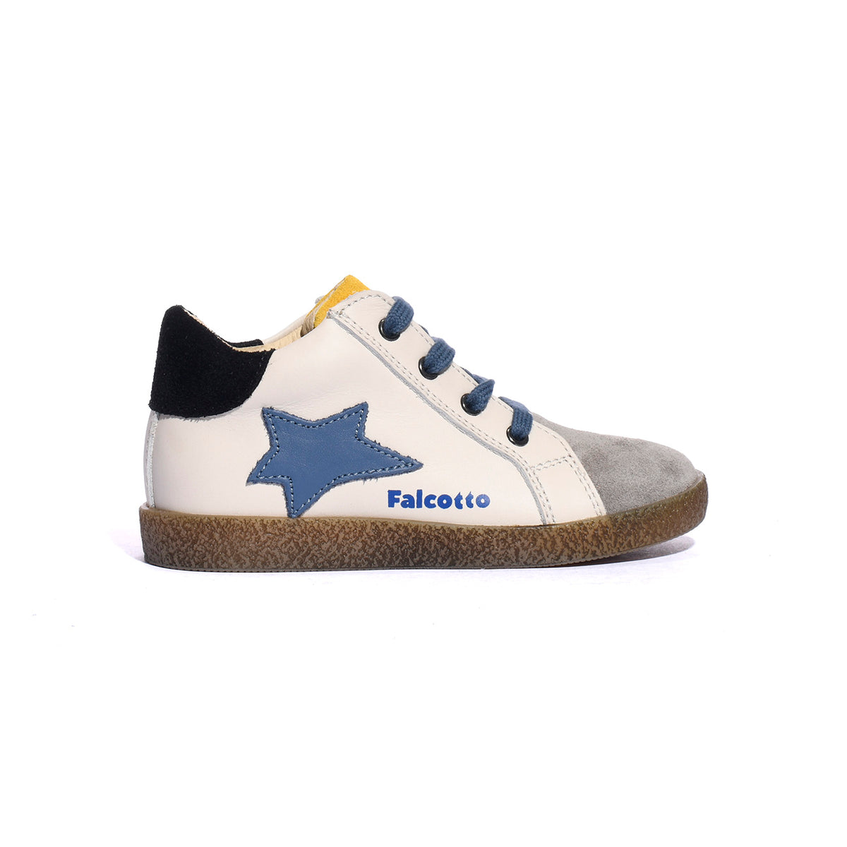 FALCOTTO 0012017150.01.2B51 GREY MILK BLACK Sneakers Bambino 