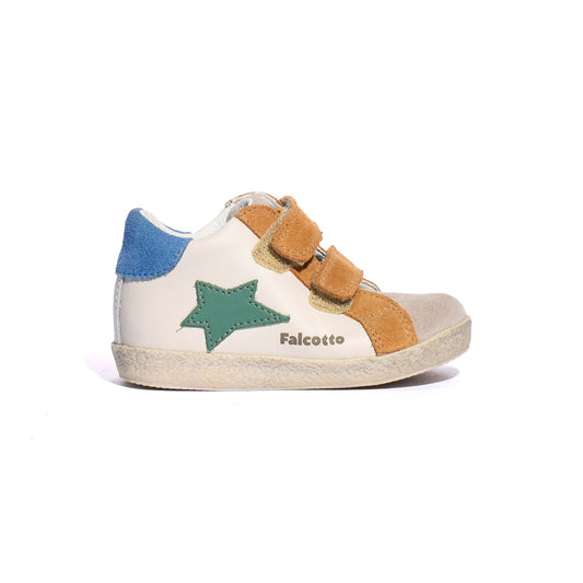 FALCOTTO 0012017157.01.2E06 BEIGE MILK OLTREMARE Sneakers Bambino 