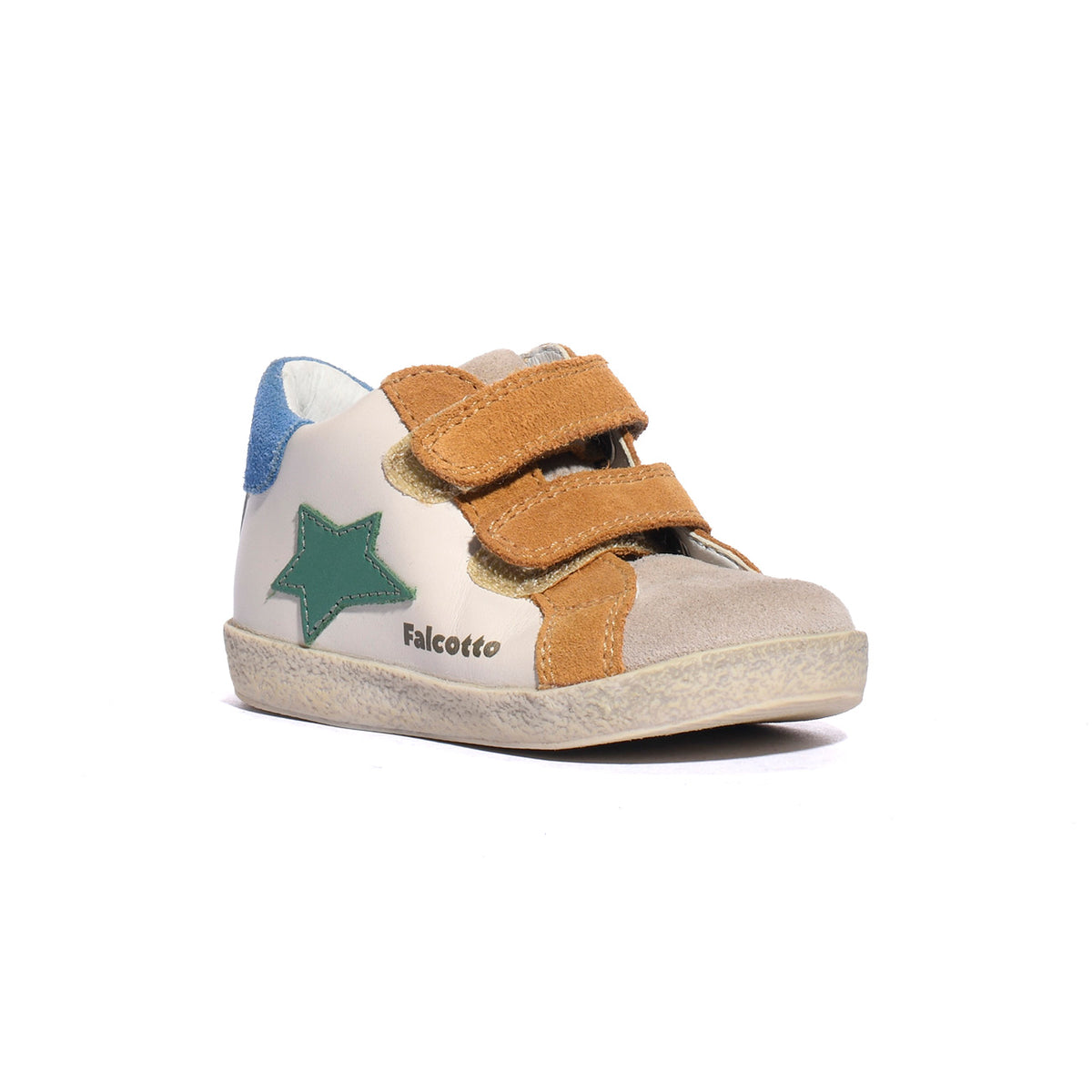 FALCOTTO 0012017157.01.2E06 BEIGE MILK OLTREMARE Sneakers Bambino 