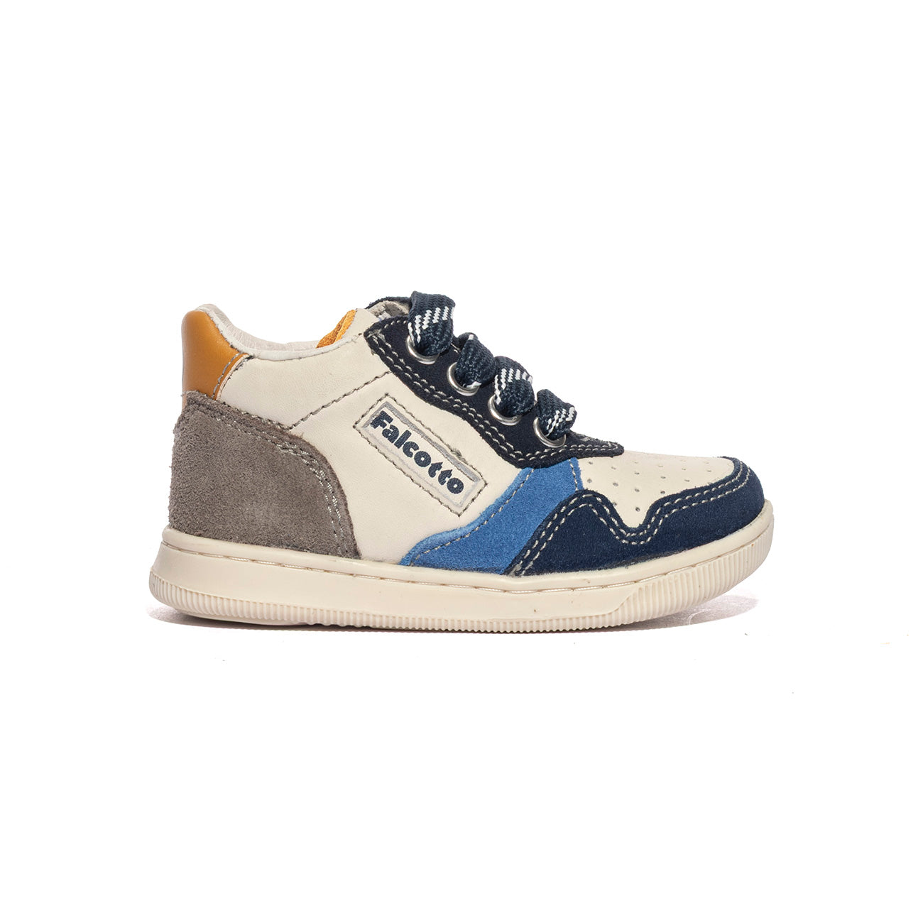 FALCOTTO 0012017166.03.2B50 MILK AZURE NAVY Sneakers Bambino 
