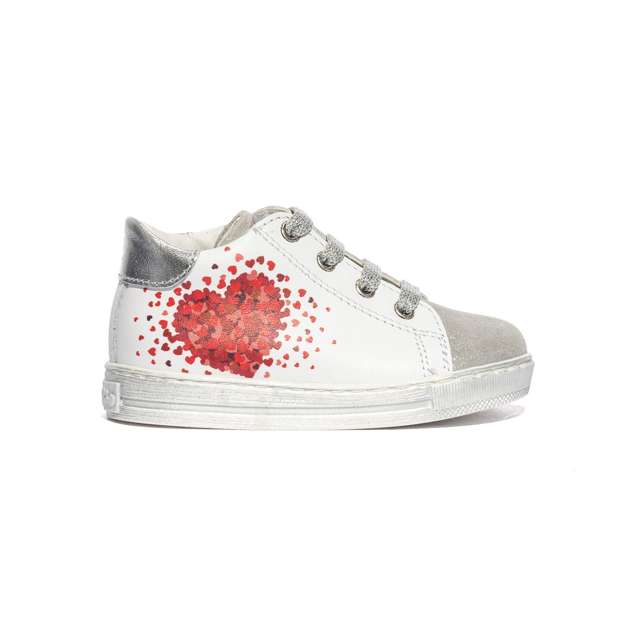 FALCOTTO 0012018099.02.1N38 WHITE SILVER Sneakers Bambina 