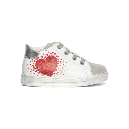 FALCOTTO 0012018099.02.1N38 WHITE SILVER Sneakers Bambina 