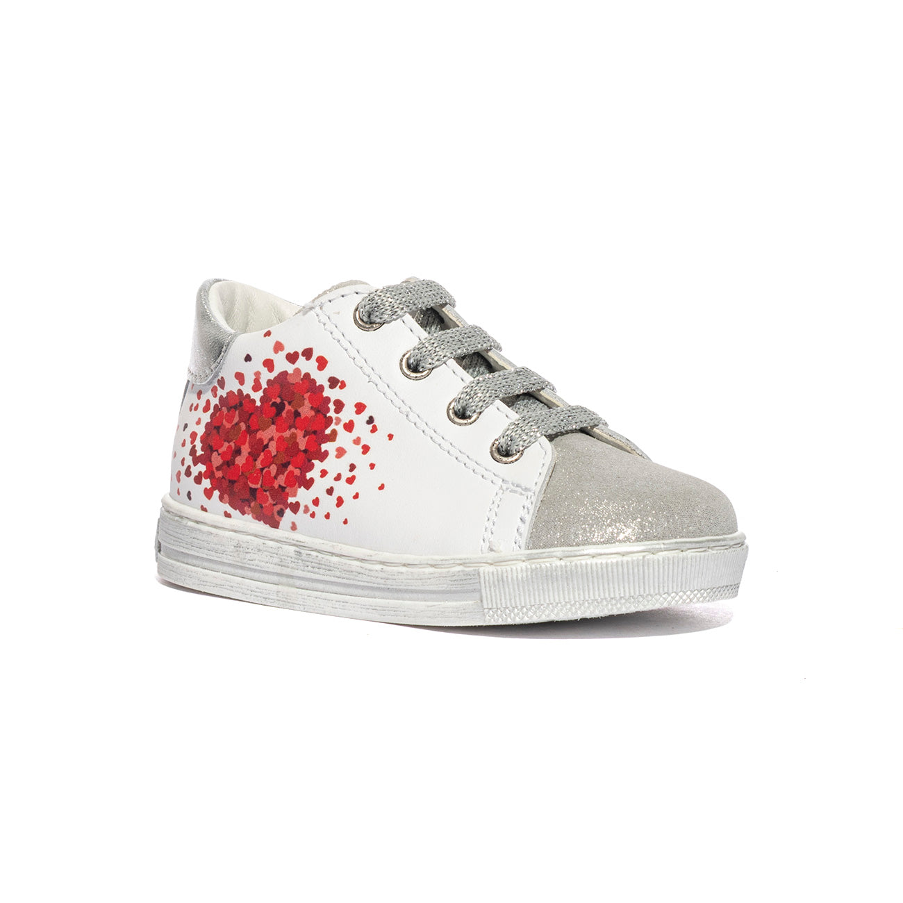FALCOTTO 0012018099.02.1N38 WHITE SILVER Sneakers Bambina 