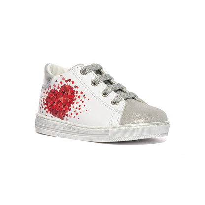 FALCOTTO 0012018099.02.1N38 WHITE SILVER Sneakers Bambina 