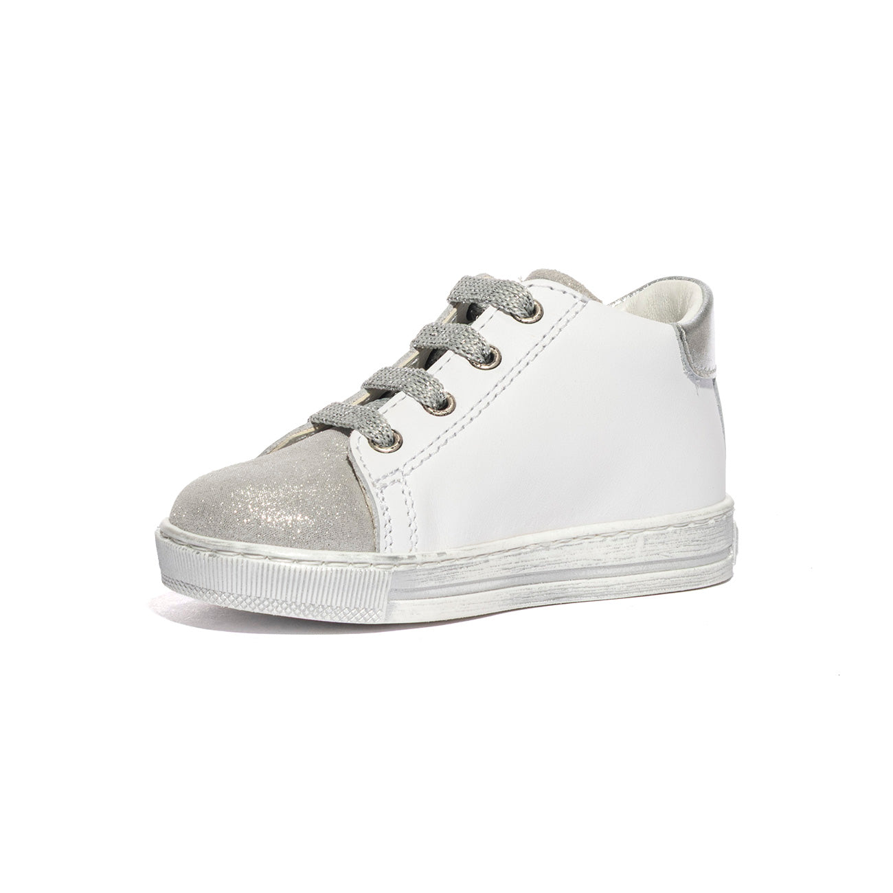 FALCOTTO 0012018099.02.1N38 WHITE SILVER Sneakers Bambina 