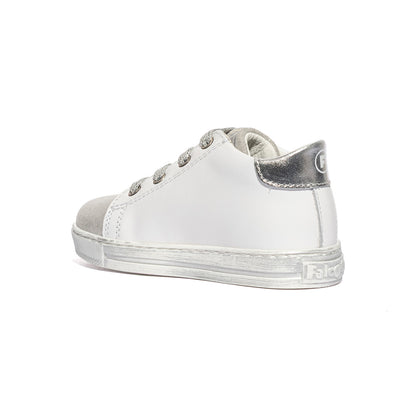 FALCOTTO 0012018099.02.1N38 WHITE SILVER Sneakers Bambina 