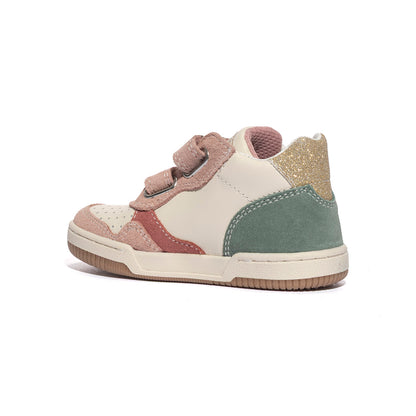 FALCOTTO 0012018604.03.2M12 ROSE MILK SAGE Sneakers Bambina 