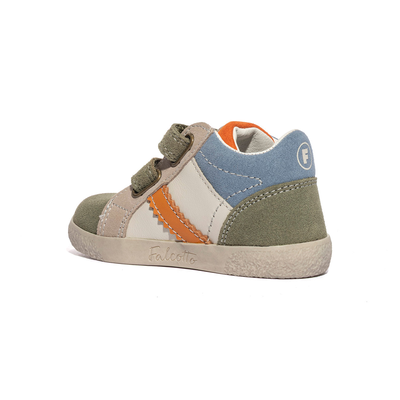 FALCOTTO 0012018765.01.2G05 MILITARY MILK CELESTE Sneakers Bambino 