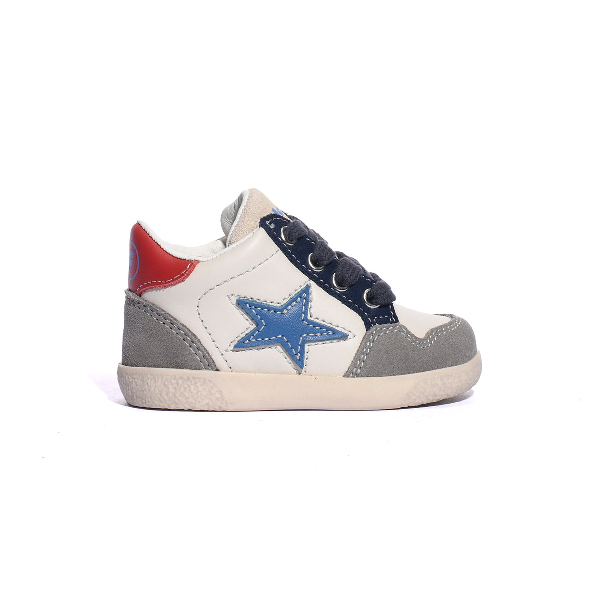 FALCOTTO 0012018771.01.2B01 GREY MILK NAVY Sneakers Bambino 