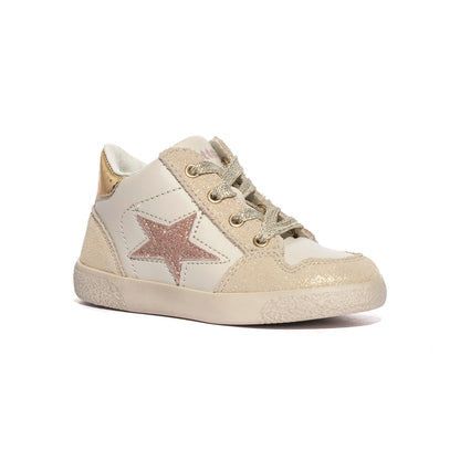 FALCOTTO 0012018771.09.1Q96 PLATINUM MILK ROSE Sneakers Bambina 