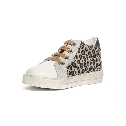 FALCOTTO 0012018834.4.1E07 BEIGE PLATINUM WHITE Sneakers Bambina 