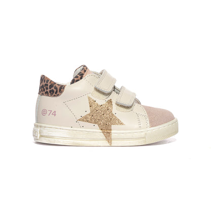 FALCOTTO 0012018847.17.2N11 MILK ROSE Sneakers Bambina 