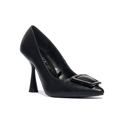 FERRE' F490 BLACK Decollete Donna 