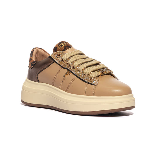 FERRE' F420 NOCCIOLA BRONZO Sneakers Donna 