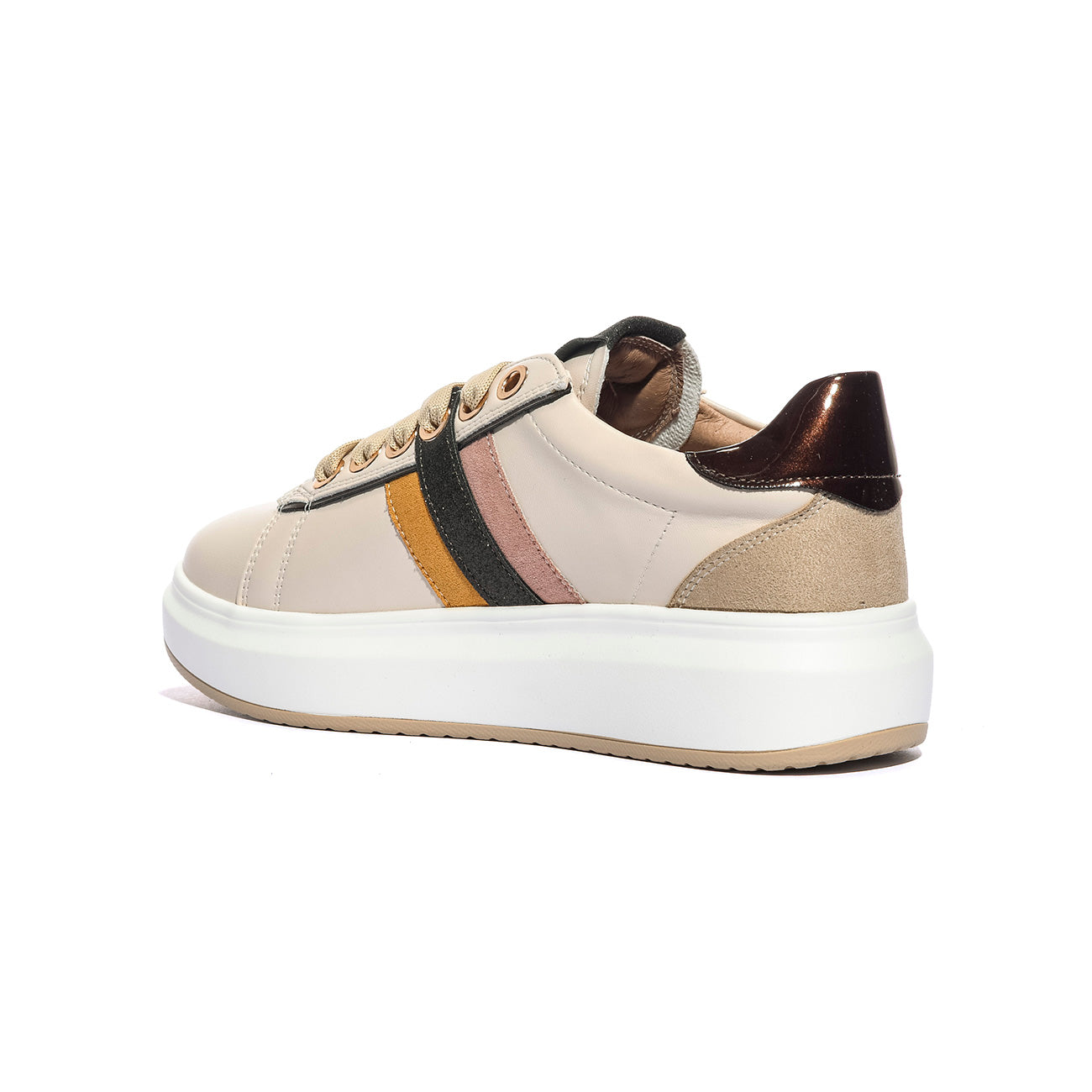 FERRE' F440 CREMA Sneakers Donna 