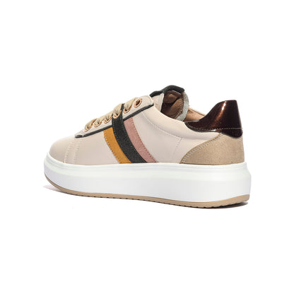 FERRE' F440 CREMA Sneakers Donna 