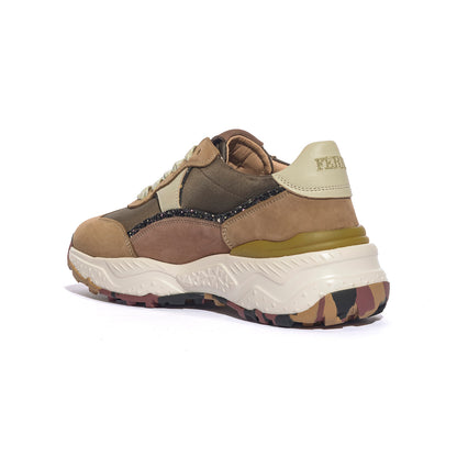 FERRE' F451 BEIGE PLATINO Sneakers Donna 