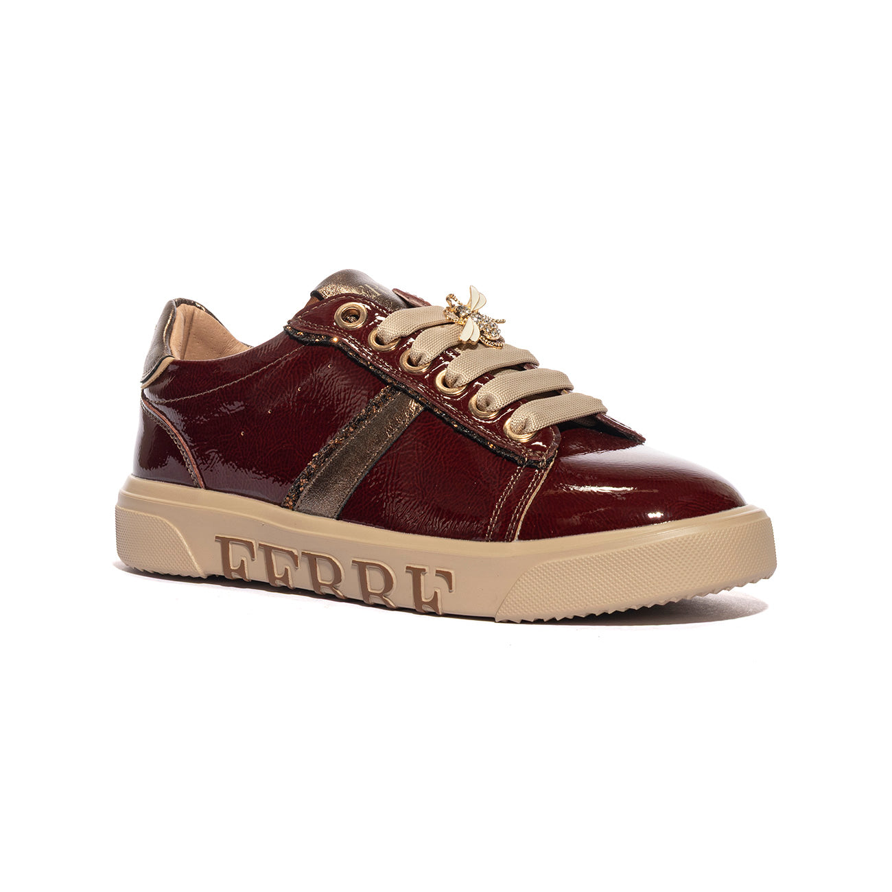 FERRE' F562 BORDO Sneakers Donna 