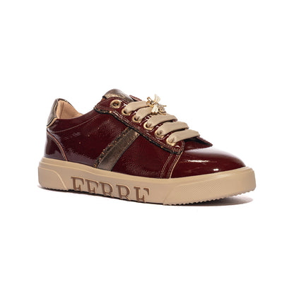 FERRE' F562 BORDO Sneakers Donna 