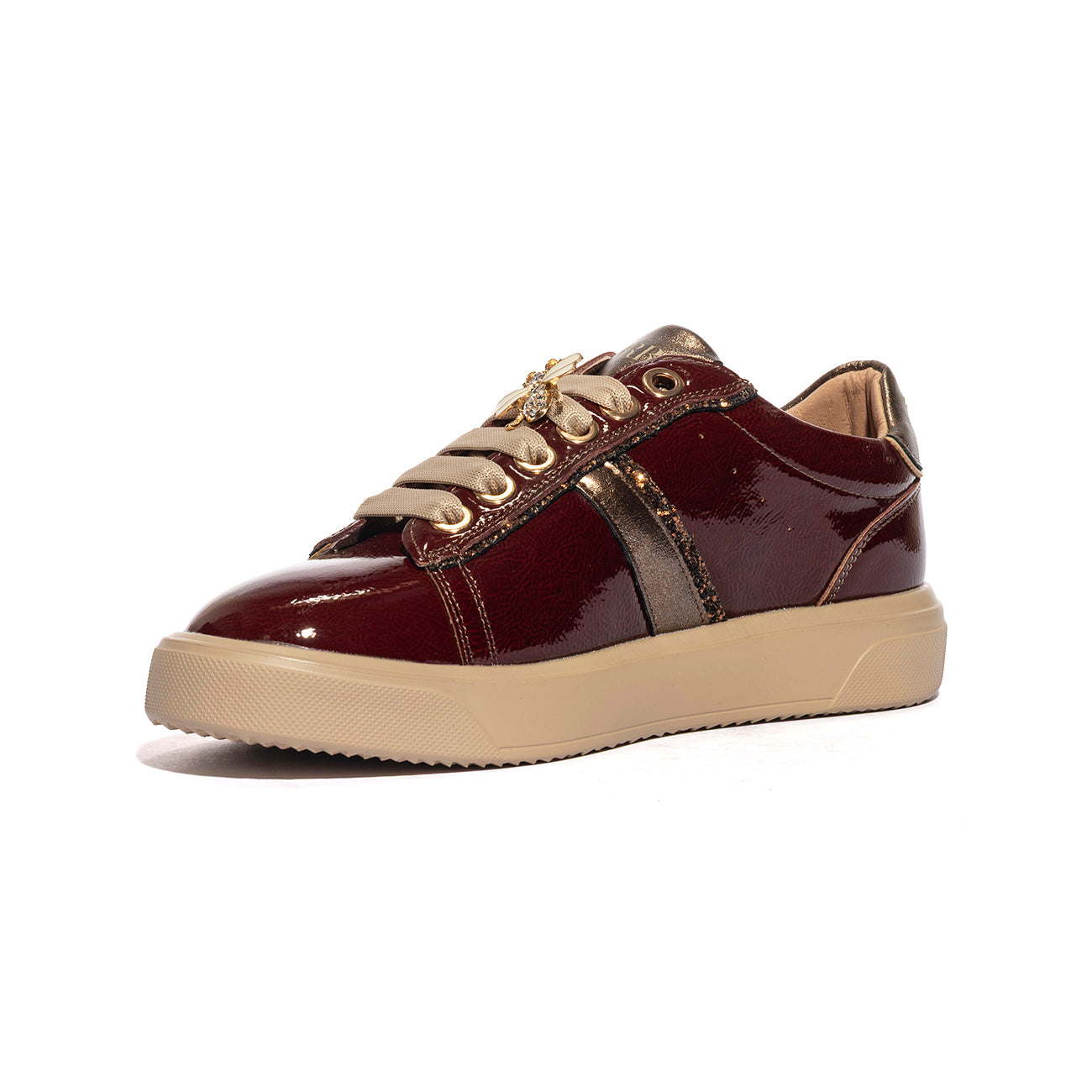 FERRE' F562 BORDO Sneakers Donna 