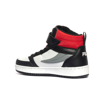 FILA FFK0229 White-Black-Fila Red Sneakers Bambino 