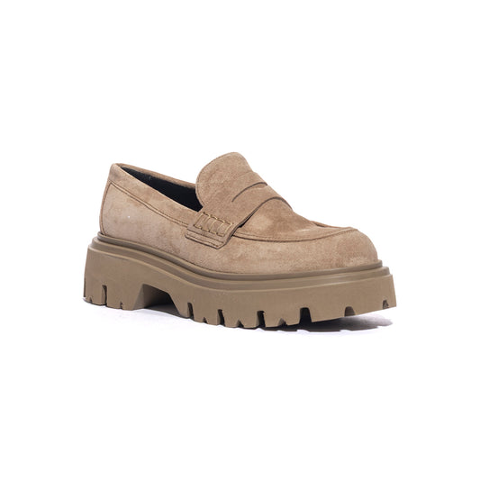 FRAU 85A1 HONEY Mocassini Donna 