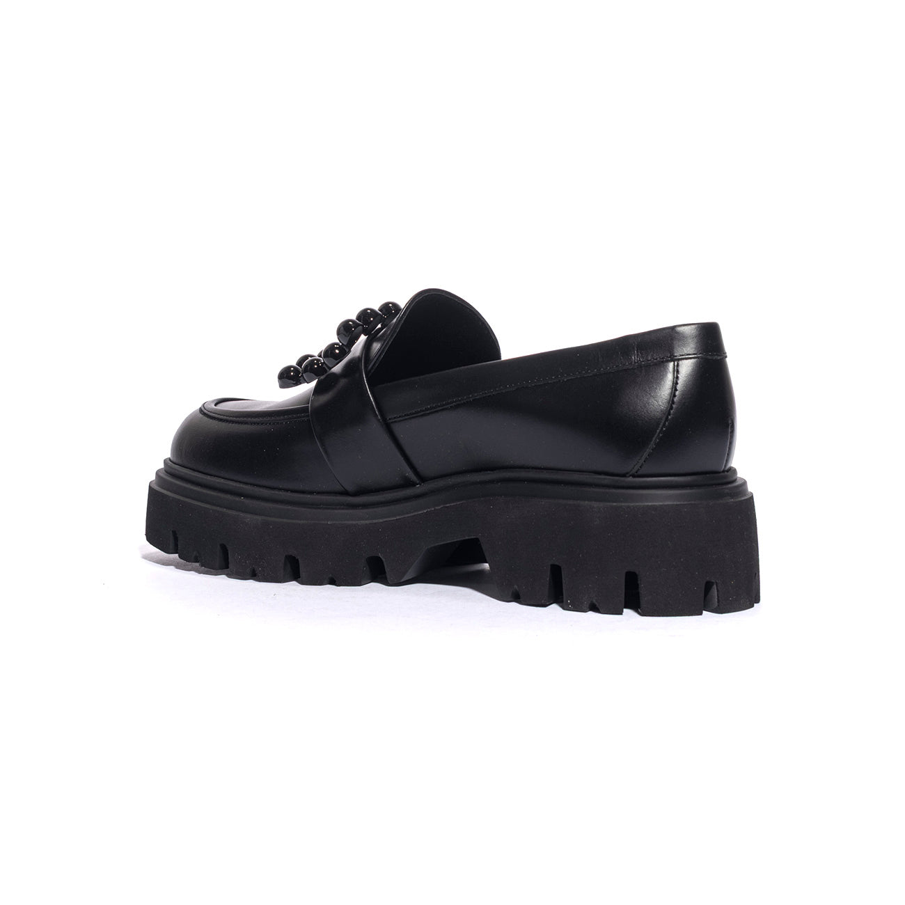 FRAU 85L2 NERO Mocassini Donna 
