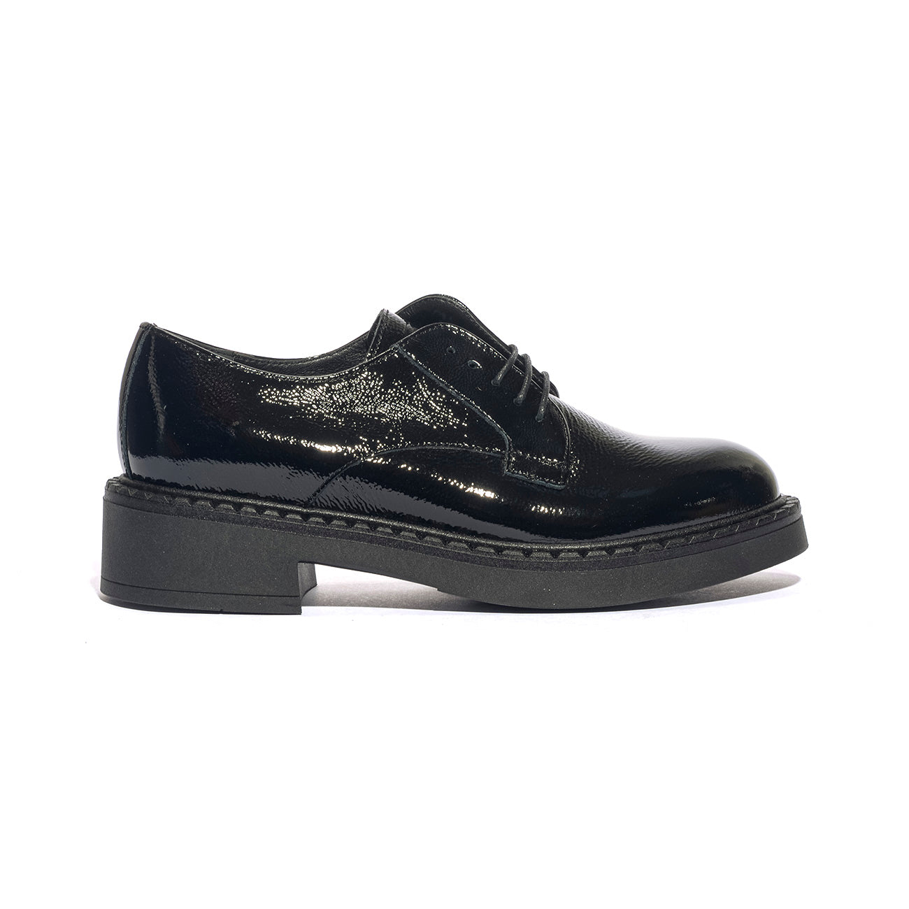 FRAU 97U1 NERO Stringate Donna 
