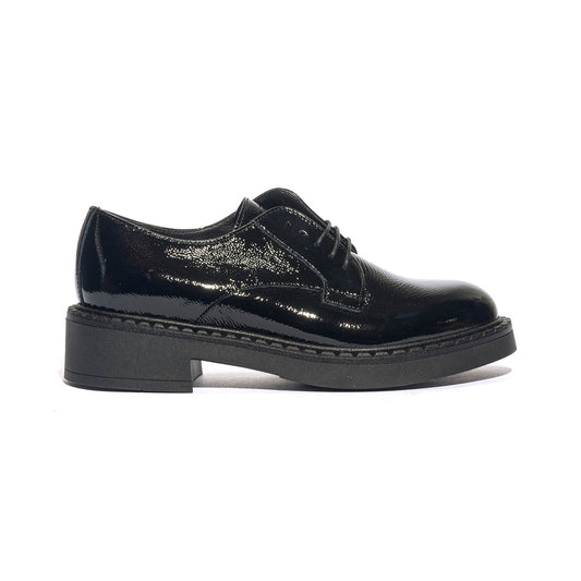 FRAU 97U1 NERO Stringate Donna 