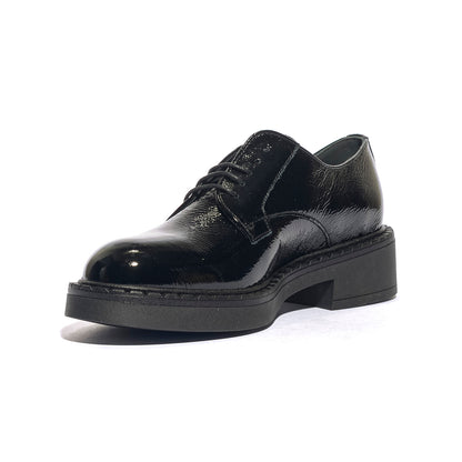 FRAU 97U1 NERO Stringate Donna 