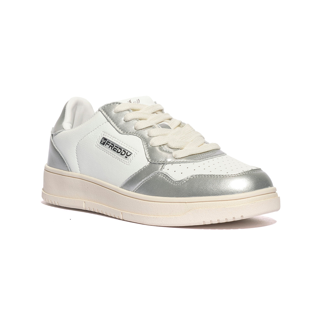 FREDDY FY7611 WHITE SILVER Sneakers Donna 