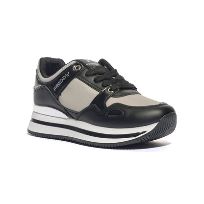 FREDDY FY7662 BLACK Sneakers Donna 