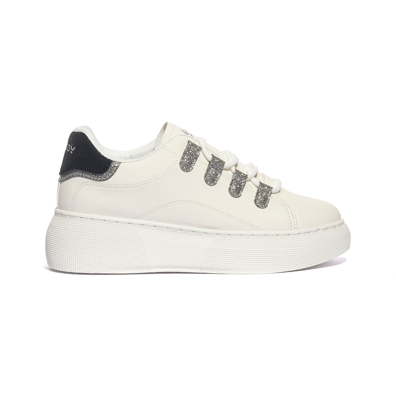 FREDDY FY7714 WHITE BLACK Sneakers Donna 