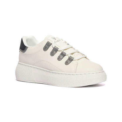FREDDY FY7714 WHITE BLACK Sneakers Donna 