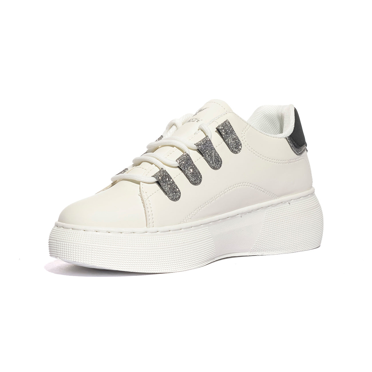 FREDDY FY7714 WHITE BLACK Sneakers Donna 