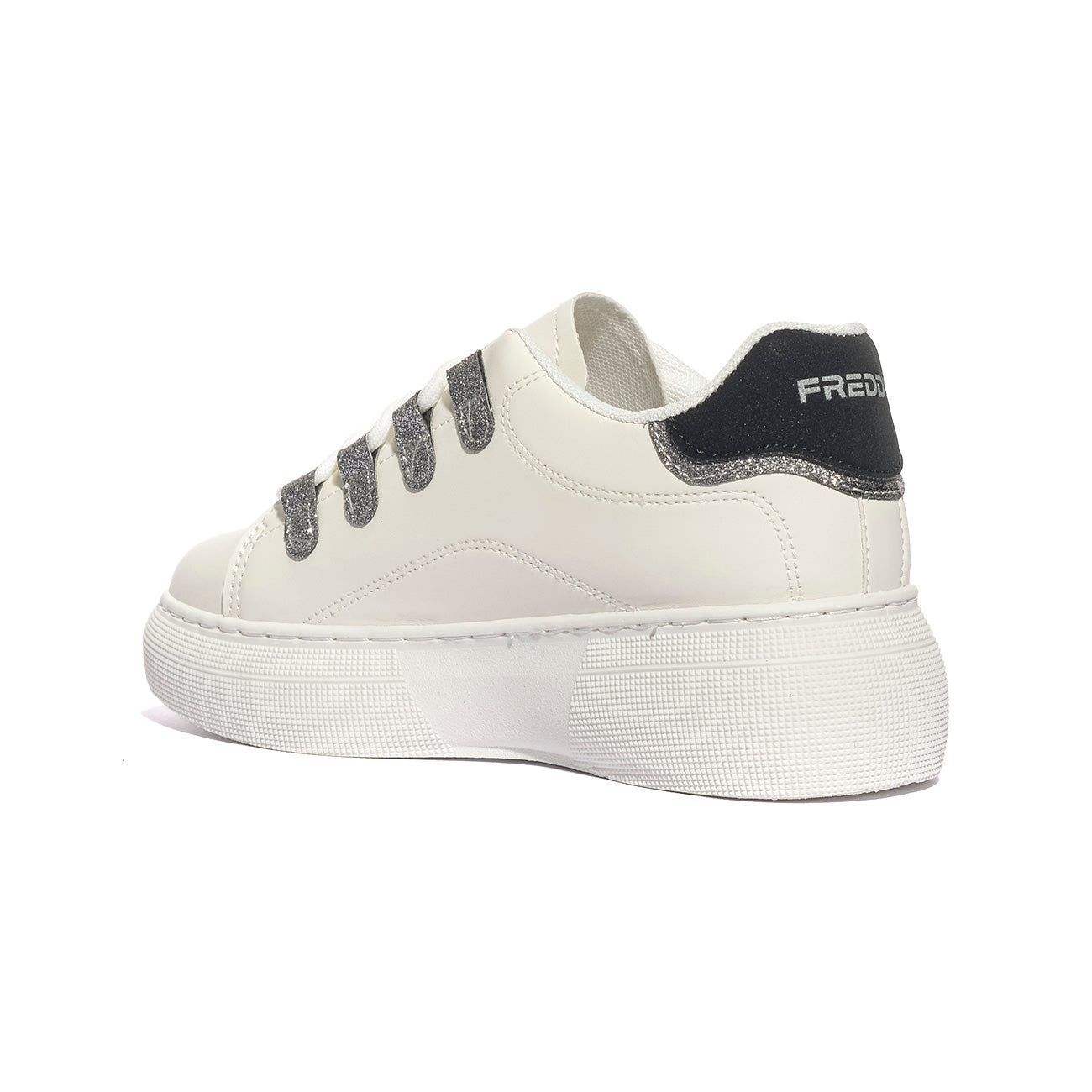 FREDDY FY7714 WHITE BLACK Sneakers Donna 