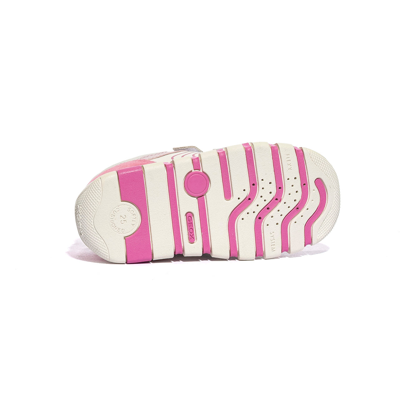 GEOX B3558C 05422 GREY FUCHSIA         C0874 Sneakers Bambina 