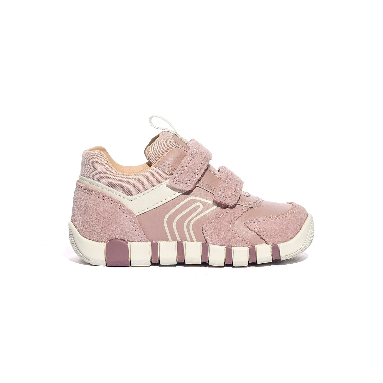 GEOX B3558C 05422 OLD ROSE IVORY       C8047 Sneakers Bambina 