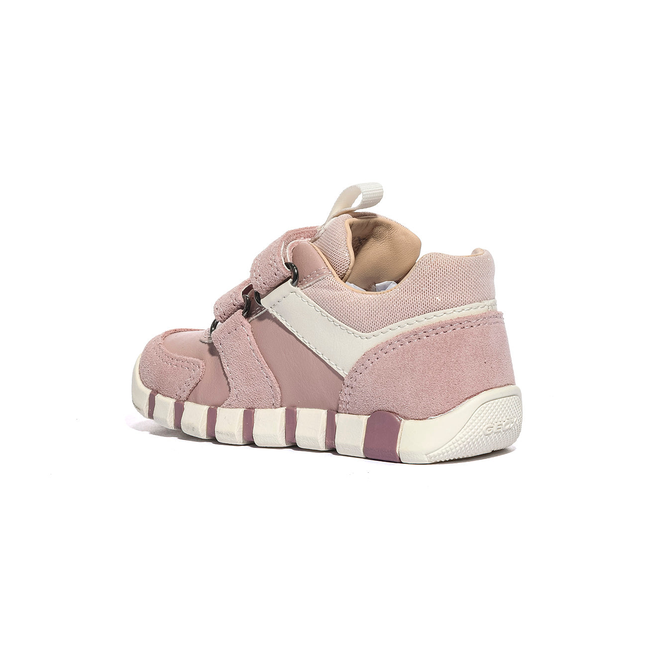 GEOX B3558C 05422 OLD ROSE IVORY       C8047 Sneakers Bambina 