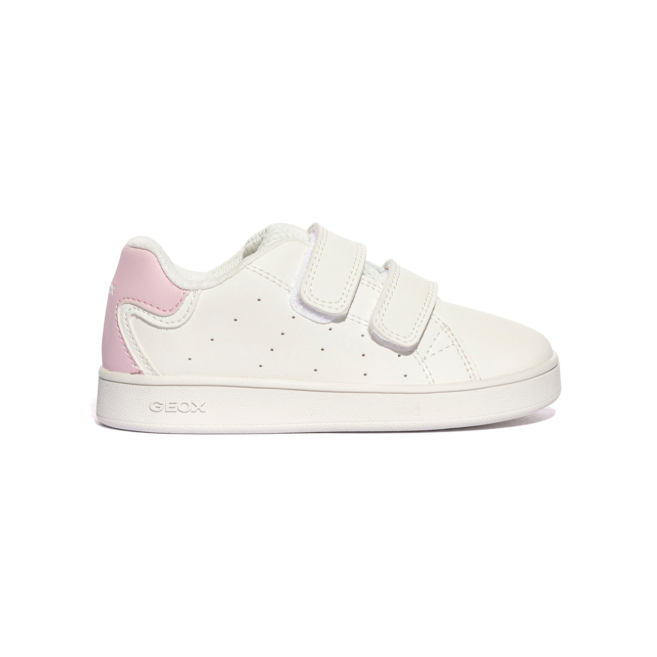 GEOX B365MA 000BC WHITE LT PINK        C0814 Sneakers Bambina 