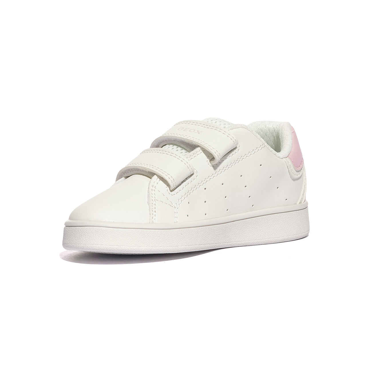 GEOX B365MA 000BC WHITE LT PINK        C0814 Sneakers Bambina 